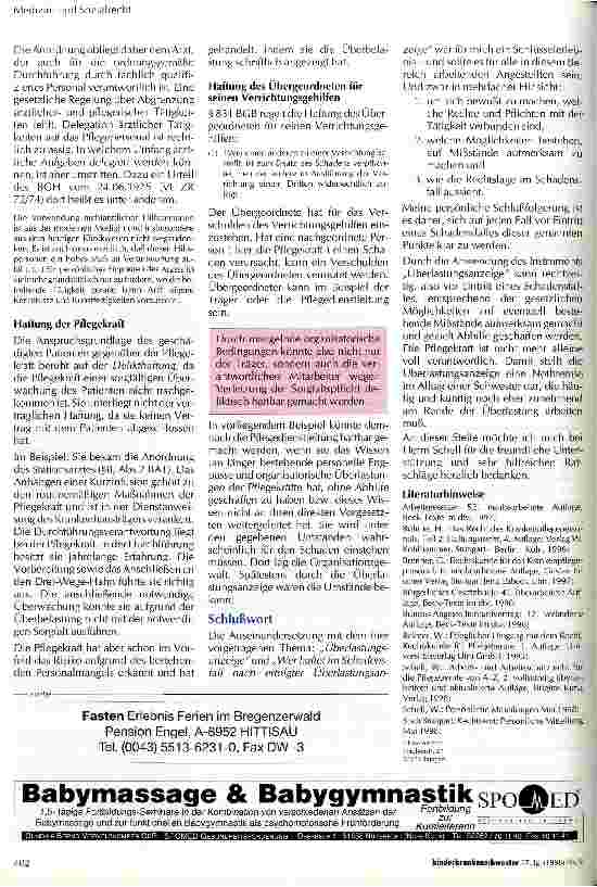 Vorschauseite 3: Die Überlastungsanzeige Wer haftet im Schadensfall nach erfolgter Überlastungsanzeige?