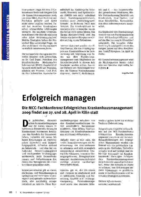 Vorschauseite 3: IT ist kein Selbstzweck