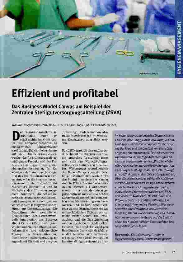 Vorschauseite 1: Effizient und profitabel
