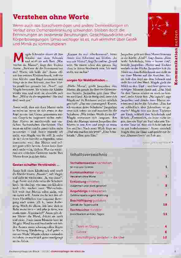 Vorschauseite 1: Verstehen ohne Worte