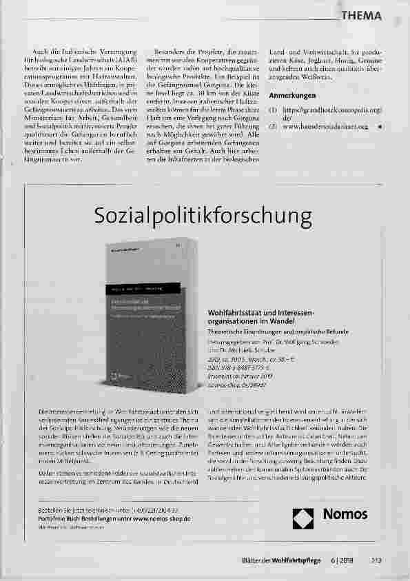 Vorschauseite 3: Solidarische Ökonomie drei Beispiele
