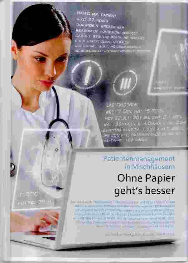 Vorschauseite 1: Ohne Papier geht es besser