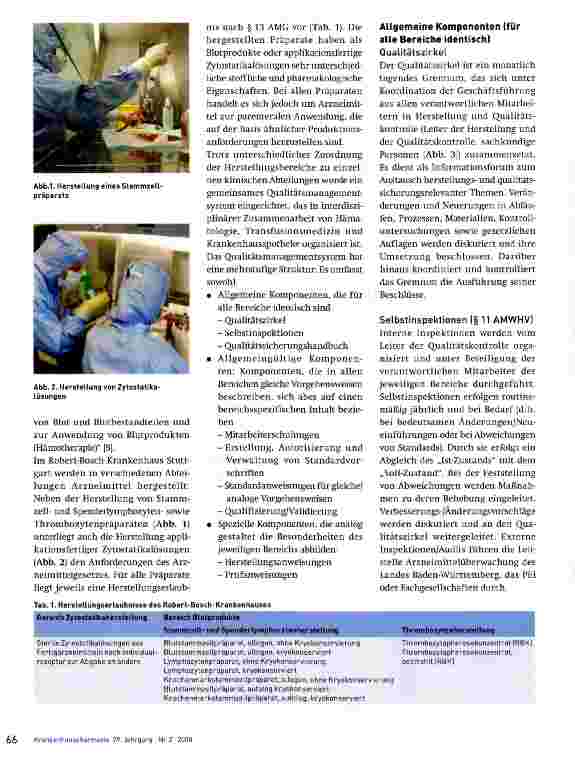 Vorschauseite 2: Krankenhauseinheitliches Qualitätsmanagementsystem bei der Herstellung von Arzneimitteln