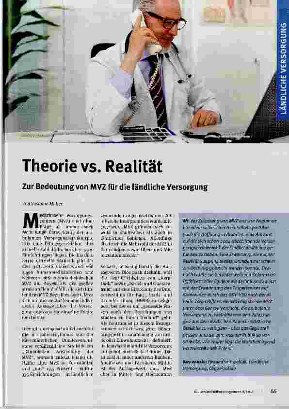 Vorschauseite 1: Theorie vs. Realität