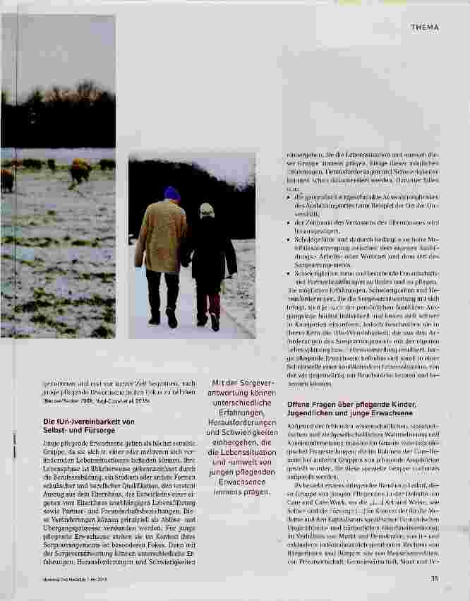 Vorschauseite 2: Junge pflegende Erwachsene