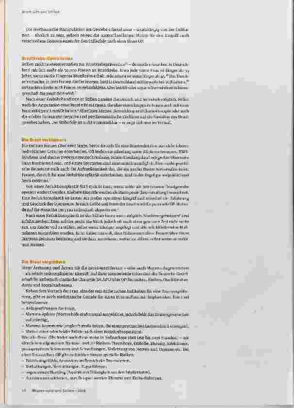 Vorschauseite 2: Verkleinert, vergrößert, verschönert: Brust-OPs und Stillen