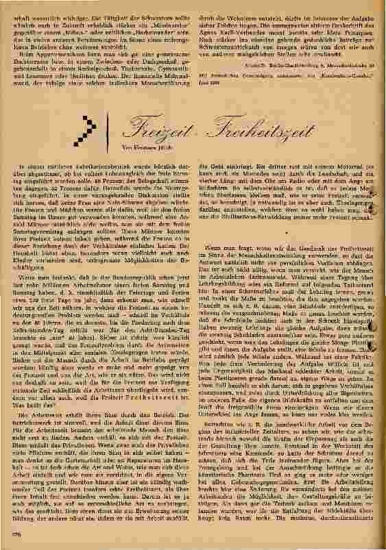 Vorschauseite 4: Zur Entwicklung der Schwesternunterkünfte