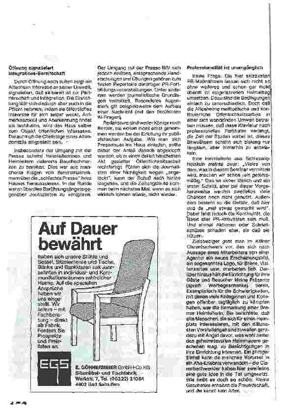 Vorschauseite 3: Public Relations-Seminar für stationäre Einrichtungen