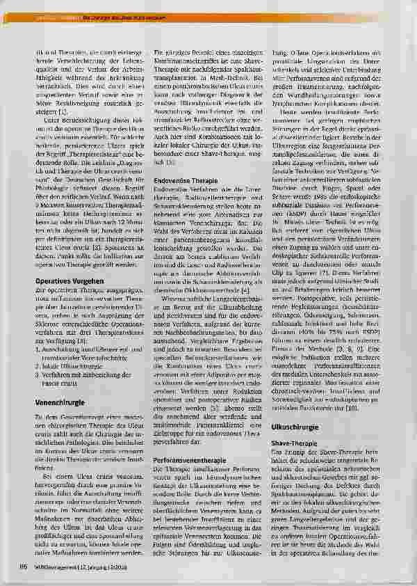 Vorschauseite 2: Die Chirurgie des Ulcus cruris venosum