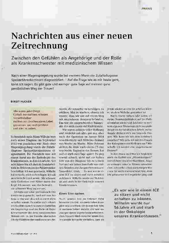 Vorschauseite 1: Nachrichten aus einer neuen Zeitrechnung