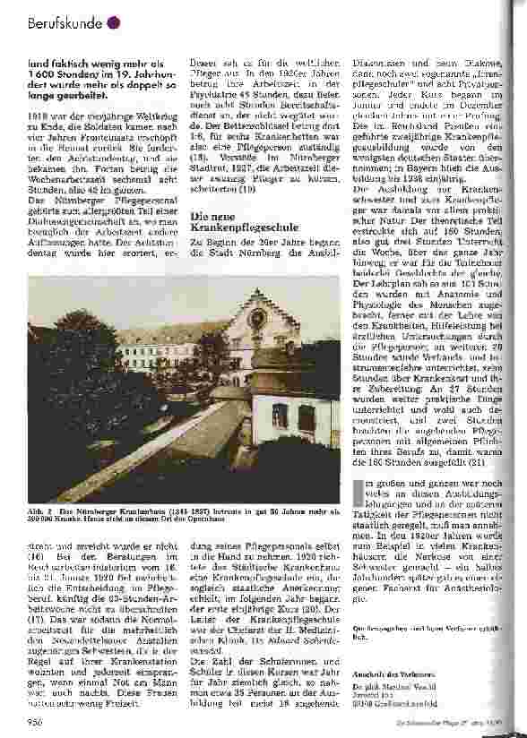 Vorschauseite 5: Diakonische Krankenpflege im Allgemeinen Krankenhaus Nürnberg von 1875-1920