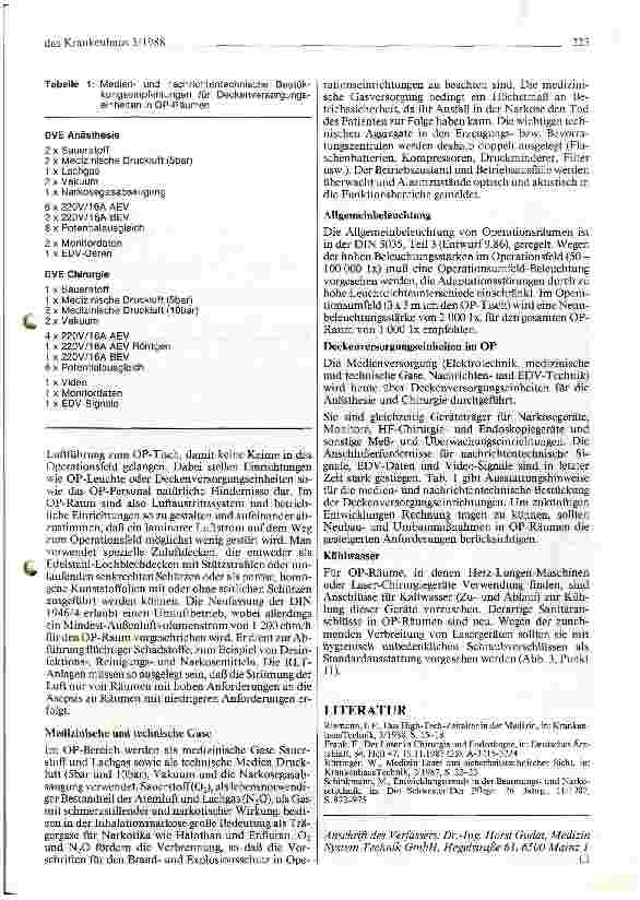 Vorschauseite 5: Moderne Technik im OP-Raum