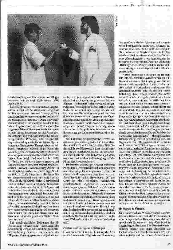 Vorschauseite 2: Interprofessionalität und Qualität Probleme und Perspektiven des Kooperation zwischen Medizin und Pflege