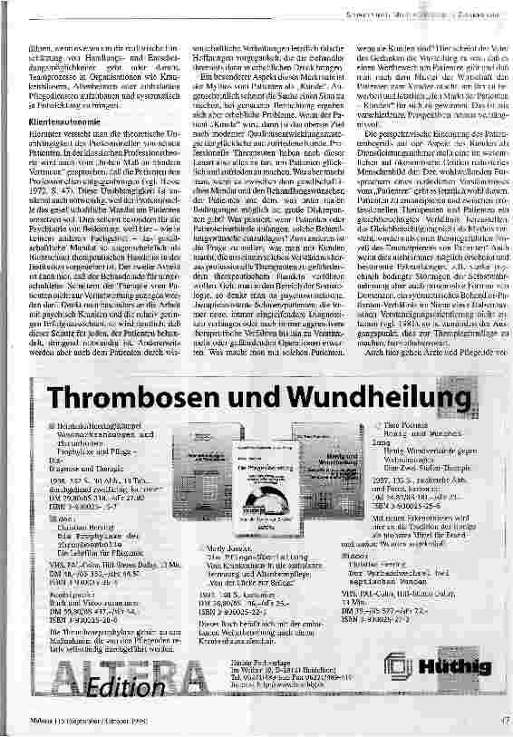 Vorschauseite 4: Interprofessionalität und Qualität Probleme und Perspektiven des Kooperation zwischen Medizin und Pflege