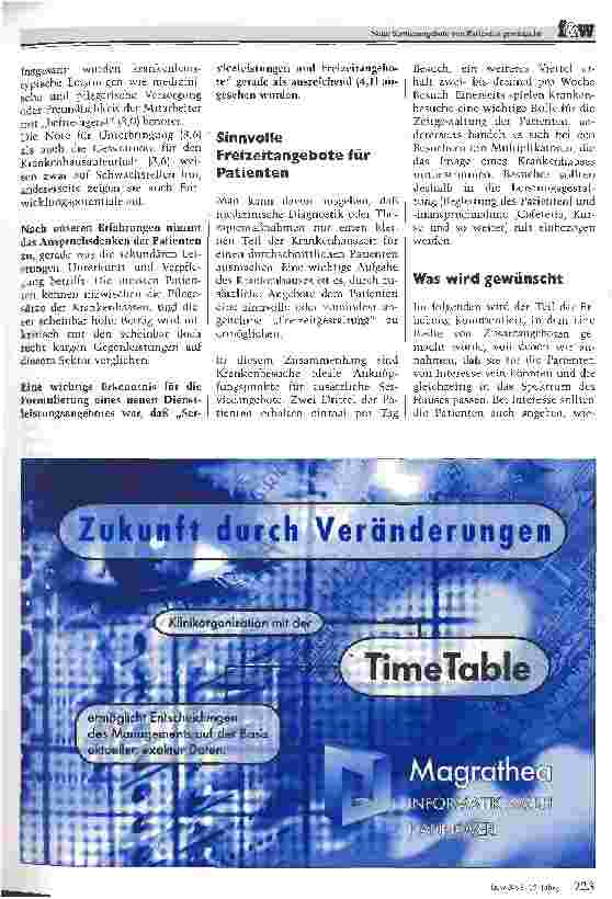 Vorschauseite 2: Neue Serviceangebote von Patienten gewünscht - aber nicht um jeden Preis