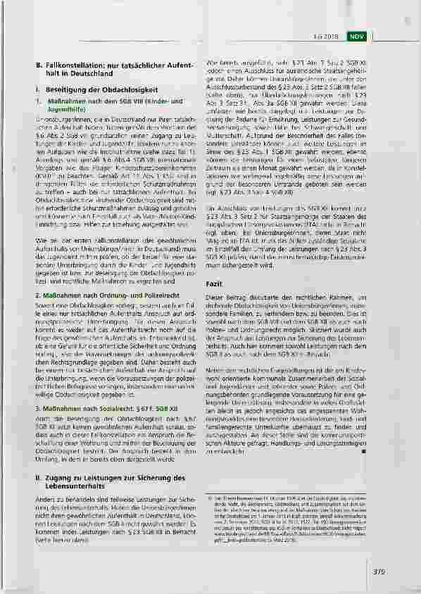 Vorschauseite 3: Obdachlosigkeit von Unionsbürger/innen eine Herausforderung für Kommunen! Teil 2