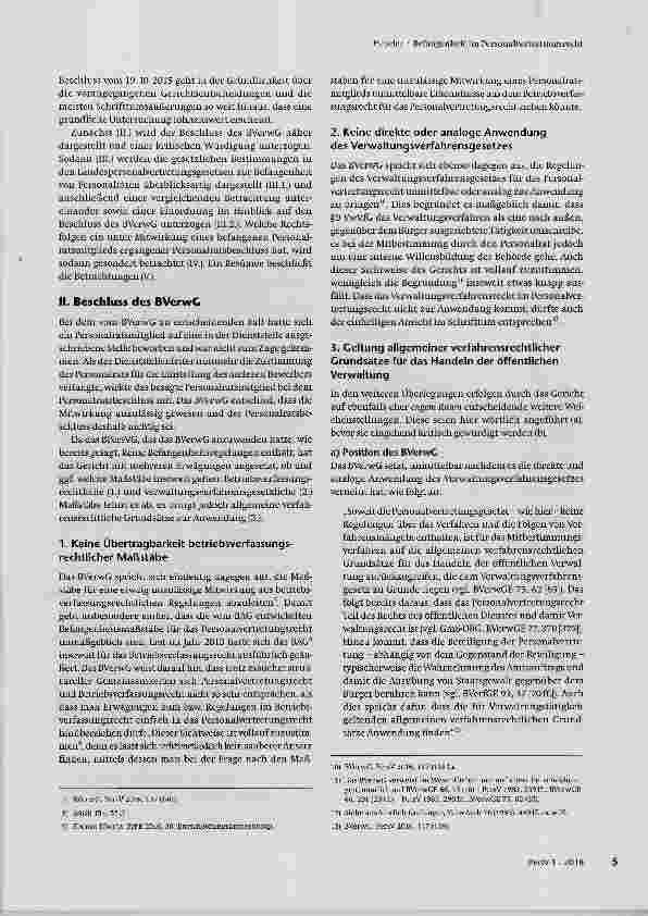 Vorschauseite 2: Befangenheit im Personal- Vertretungsrecht
