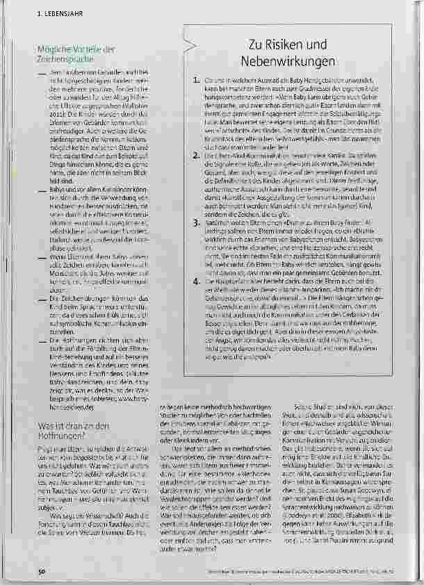 Vorschauseite 3: Verständigung per Handzeichen?