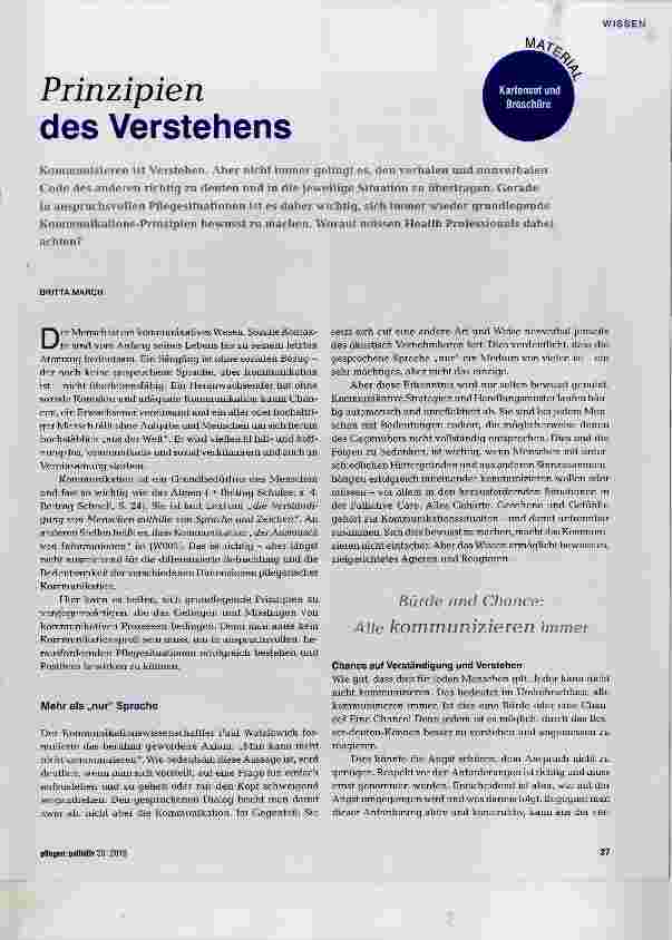 Vorschauseite 1: Prinzipien des Verstehens