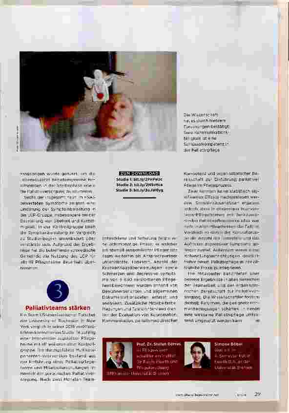 Vorschauseite 2: PALLIATIVPFLEGE: Hilfe am Lebensende