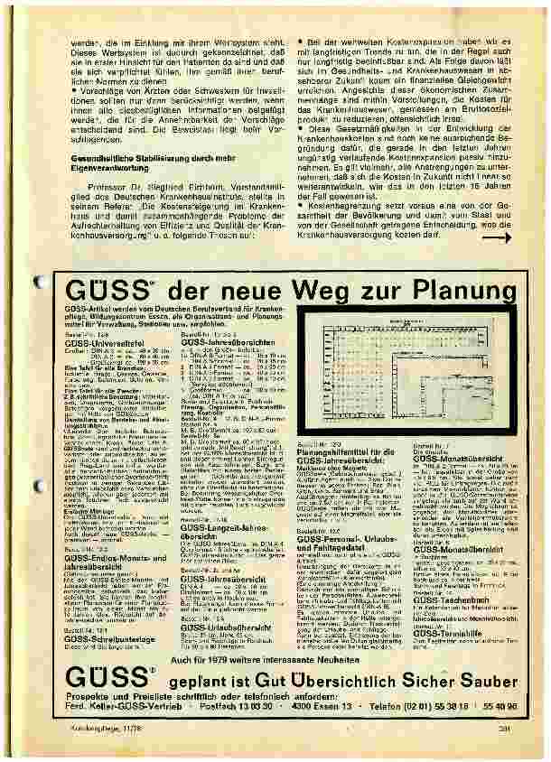 Vorschauseite 3: Kostenentwicklung im Gesundheitswesen - ein internationales Problem