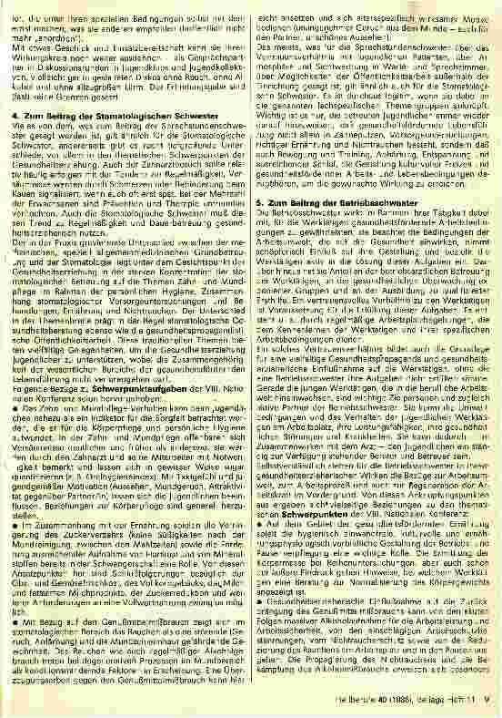 Vorschauseite 5: Jugend und Gesundheit Schwerpunkte für die Tätigkeit mittlerer medizinischer Fachkräfte
