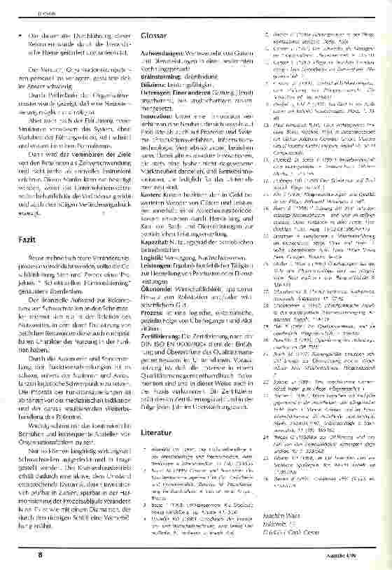 Vorschauseite 3: Tausendmal berührt, endlich ist was passiert Der Ökonomisierung im Funktionsdienst steht ein Chaosmanagement mit vielen Fragen gegenüber