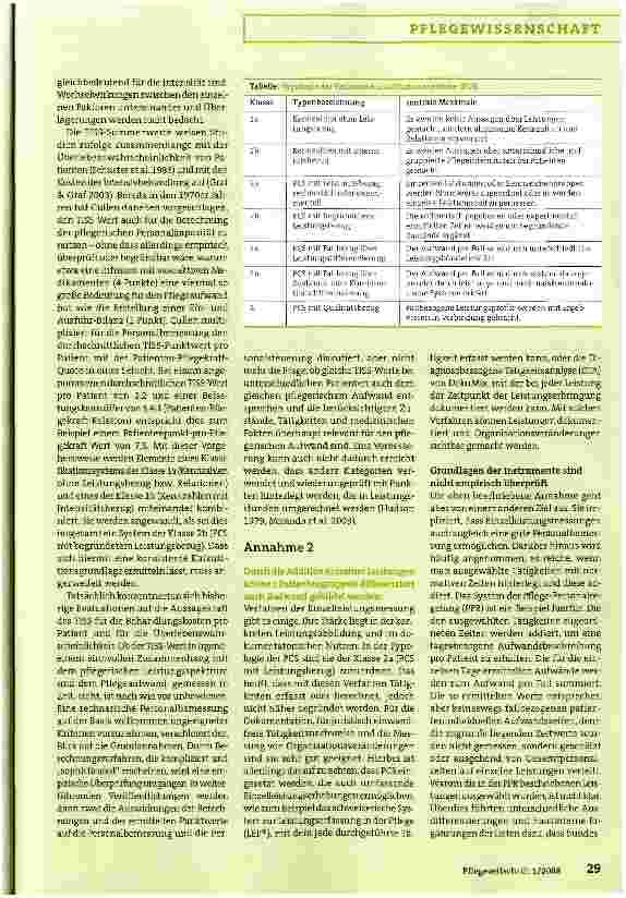 Vorschauseite 2: Patientenklassifikationssysteme
