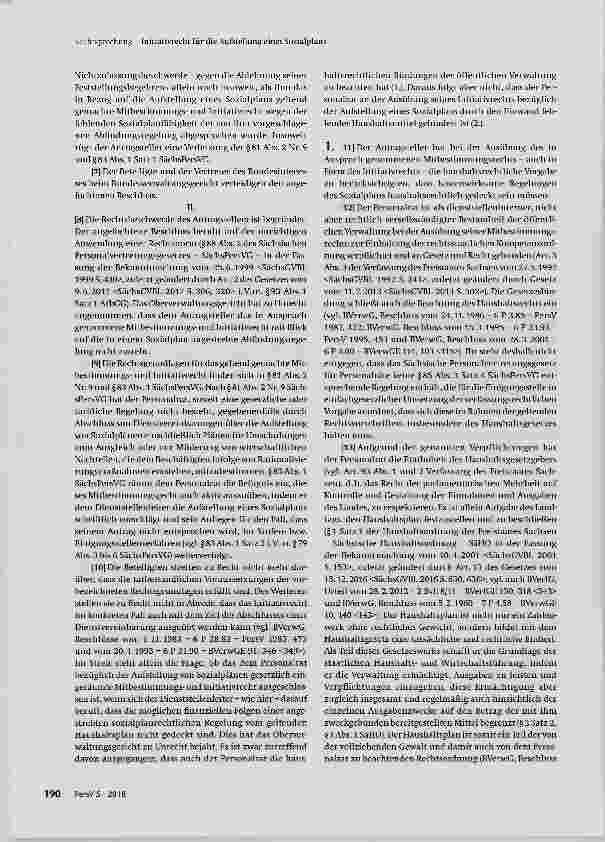 Vorschauseite 2: Initiativrecht für die Aufstehung eines Sozialplans