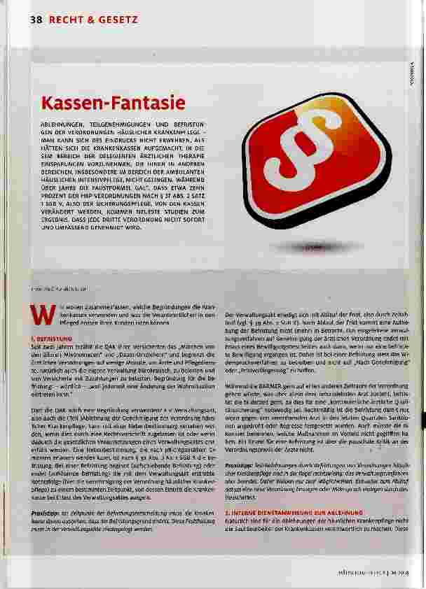 Vorschauseite 1: Kassen-Fantasie
