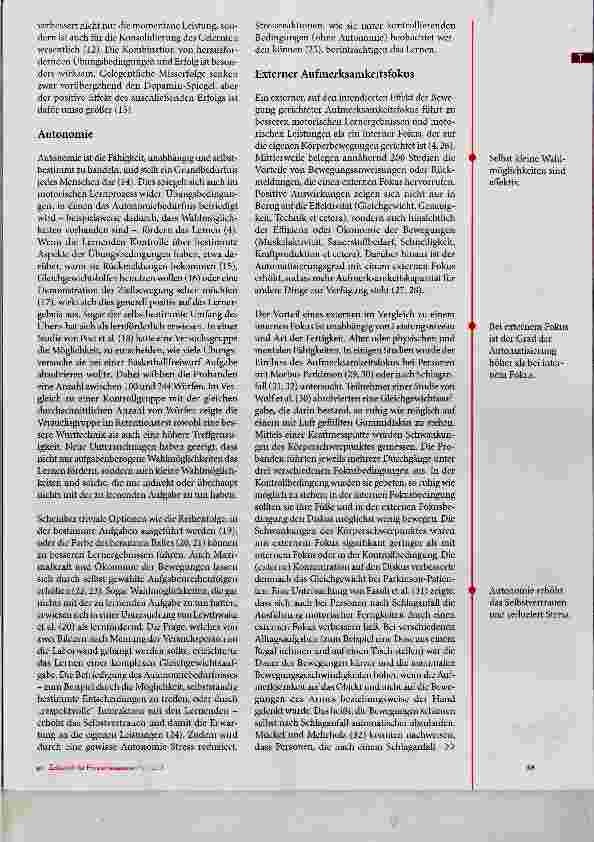 Vorschauseite 3: Die OPTIMAL-Theorie motorischen Lernens