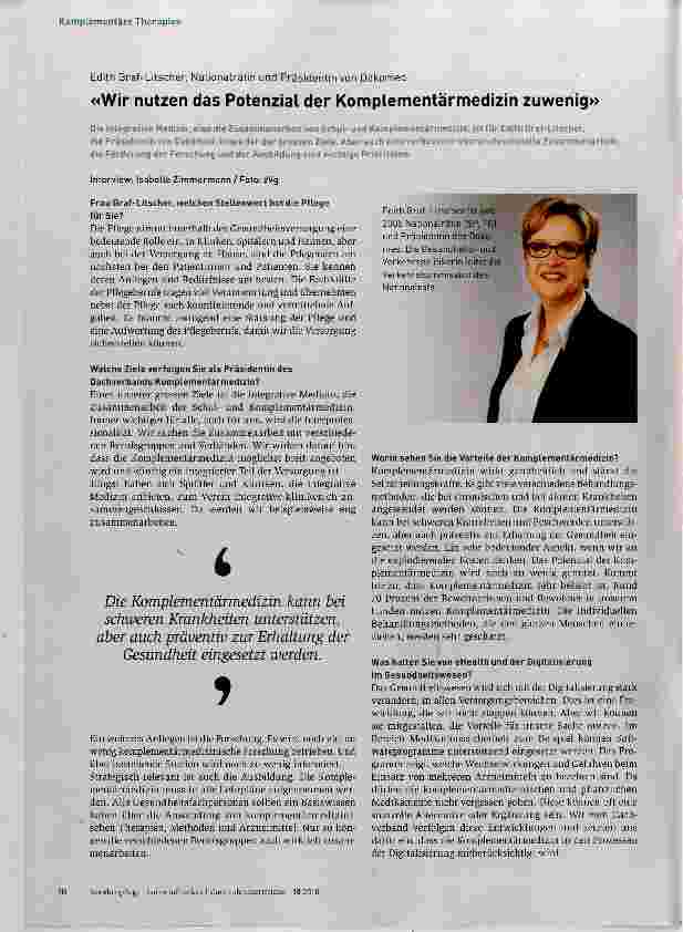 Vorschauseite 3: Beliebt, ganzheitlich und patientenzentriert