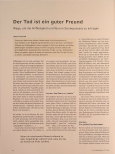 Vorschauseite 1: Der Tod ist ein guter Freund, um die Hilflosigkeit und Wut im Sterbeprozess zu ertragen.