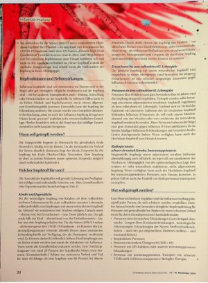 Vorschauseite 4: Influenza-Impfung