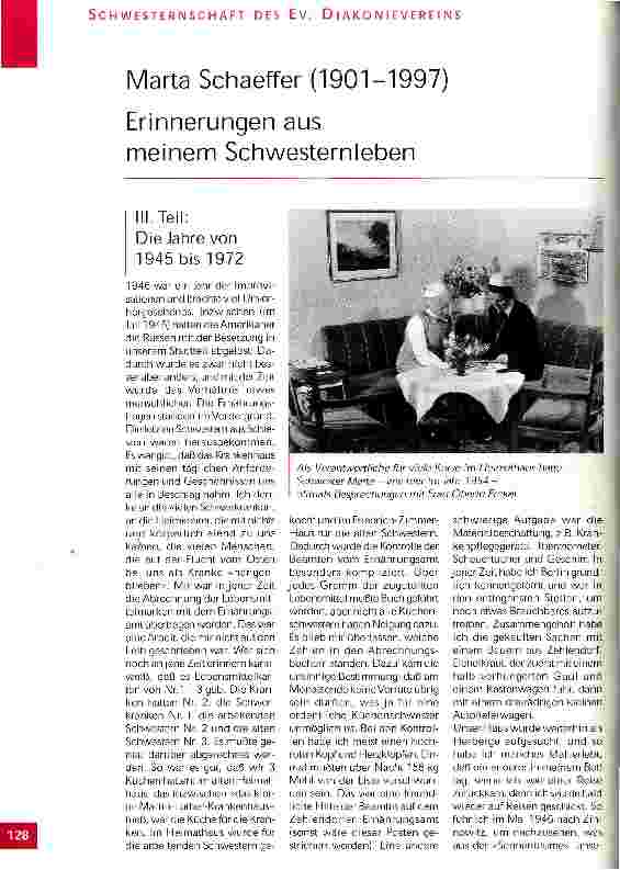 Vorschauseite 1: Erinnerungen aus meinem Schwesternleben Teil 3: Die Jahre von 1945 bis 1972