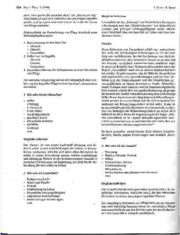Vorschauseite 3: Einführung von Stationspflegekonzepten in der psychiatrischen Pflege