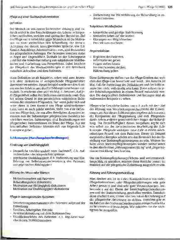 Vorschauseite 4: Einführung von Stationspflegekonzepten in der psychiatrischen Pflege