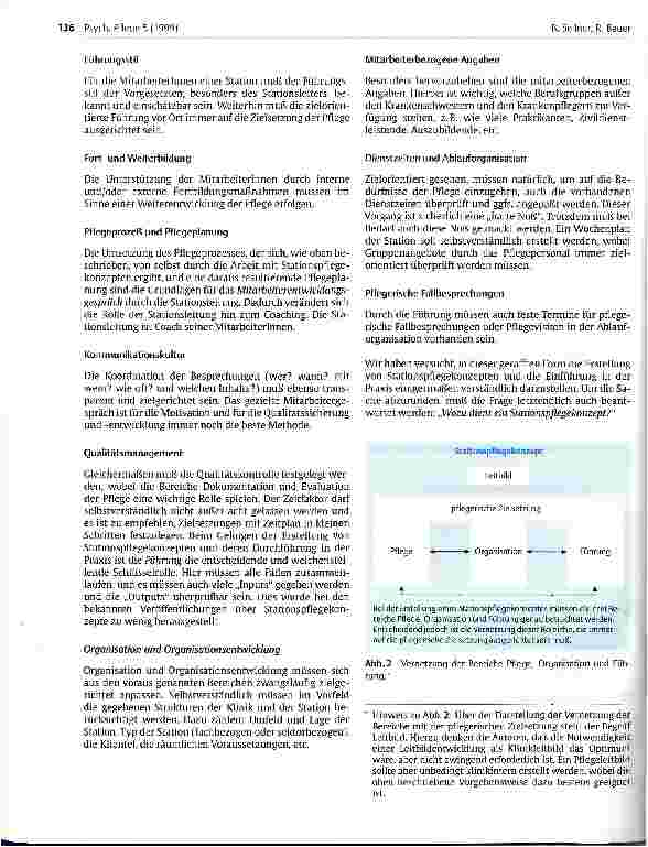 Vorschauseite 5: Einführung von Stationspflegekonzepten in der psychiatrischen Pflege