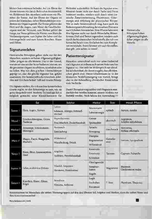Vorschauseite 2: Paracelsusmedizin hier und heute