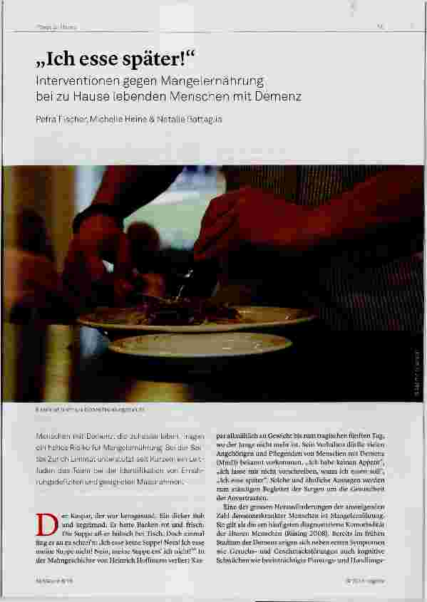 Vorschauseite 1: Ich esse später!
