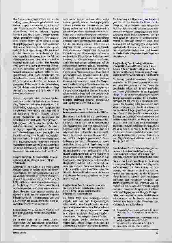 Vorschauseite 3: Interdisziplinäre Untersuchung zu Rechtsschutzdefiziten und Rechtsschutzpotentialen hei Versorgungsmängeln in der häuslichen Pfiege alter Menschen (VERA)