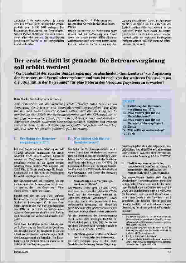 Vorschauseite 5: Interdisziplinäre Untersuchung zu Rechtsschutzdefiziten und Rechtsschutzpotentialen hei Versorgungsmängeln in der häuslichen Pfiege alter Menschen (VERA)