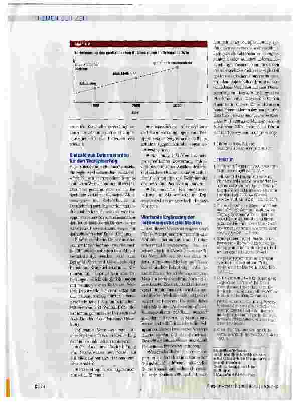 Vorschauseite 3: Individualmedizin - Utopie oder Chance?