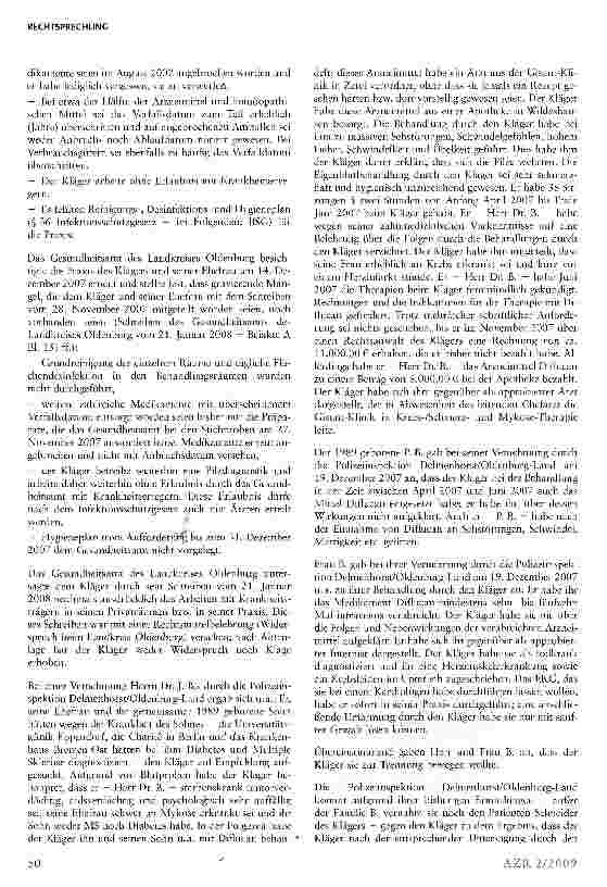 Vorschauseite 3: Einzelfall des Widerrufs der Erlaubnis zur berufsmäßigen Ausübung der Heilkunde ohne Bestallung (Heilpraktikererlaubnis)