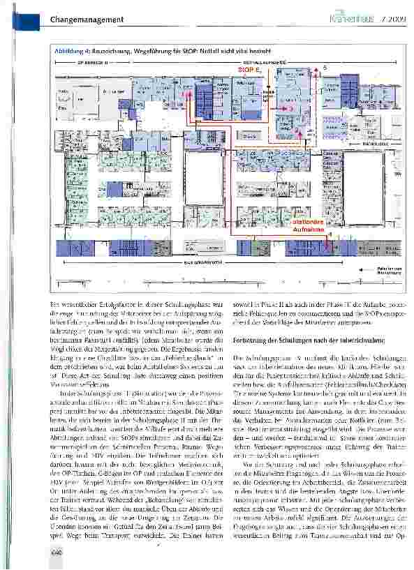 Vorschauseite 5: Umsetzung der Betriebsorganisation am Beispiel des Johannes-Wesling-Klinikums in Minden - Training fü Patientensicherheit