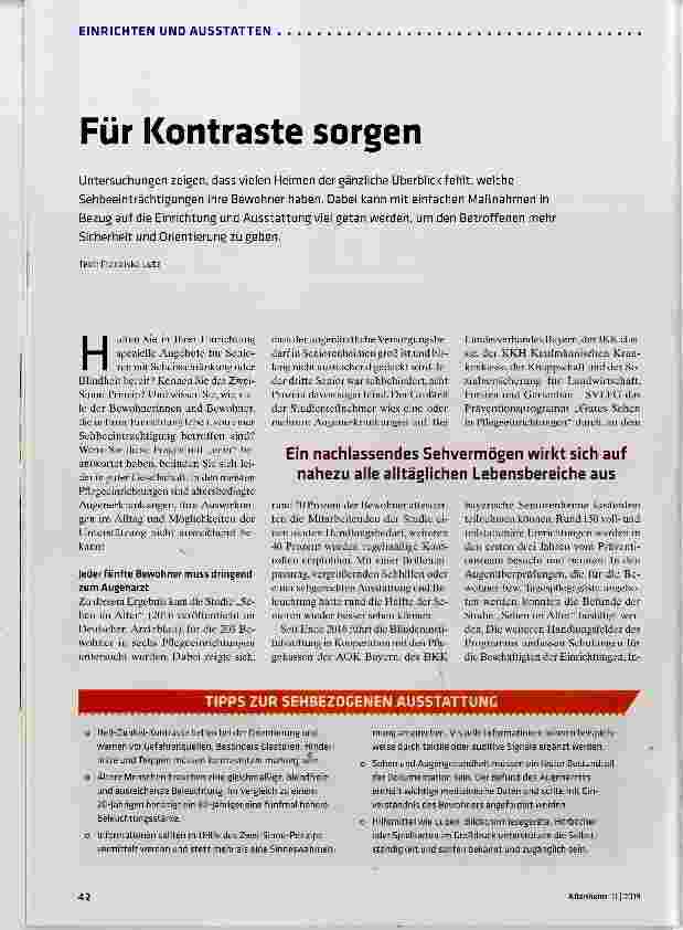 Vorschauseite 1: Für Kontraste sorgen