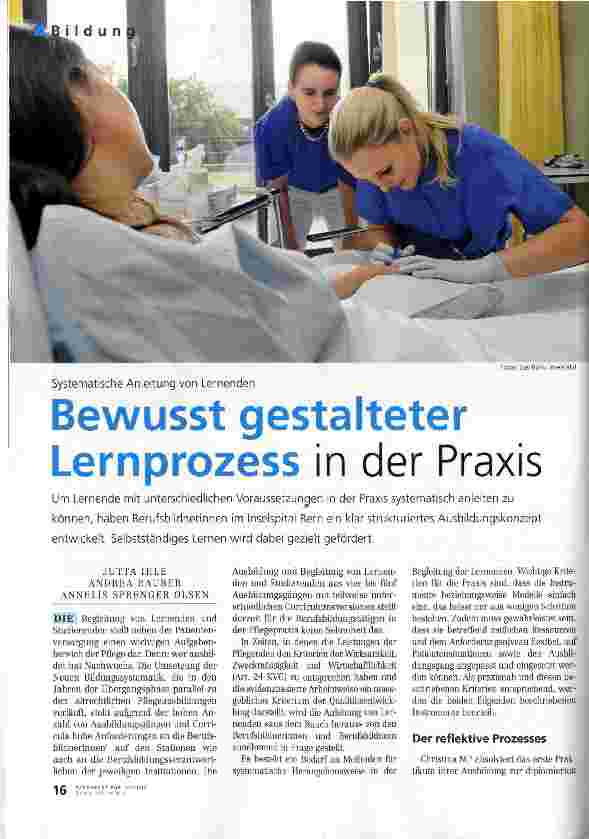 Vorschauseite 1: Bewusst gestalteter Lernprozess in der Praxis