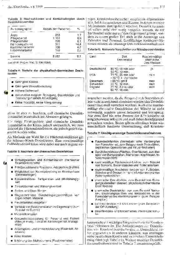 Vorschauseite 3: Kostensparende und umweltfreundliche Verhütung und Bekämpfung von Krankenhausinfektionen
