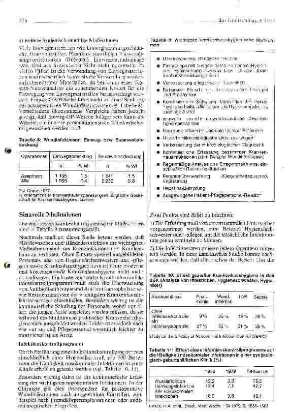 Vorschauseite 4: Kostensparende und umweltfreundliche Verhütung und Bekämpfung von Krankenhausinfektionen