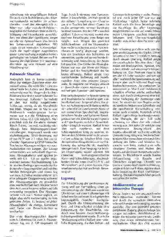 Vorschauseite 4: Fallund Pflegebericht eines Kindes mit Lymphangiom